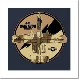 A-10 Warthog Posters and Art